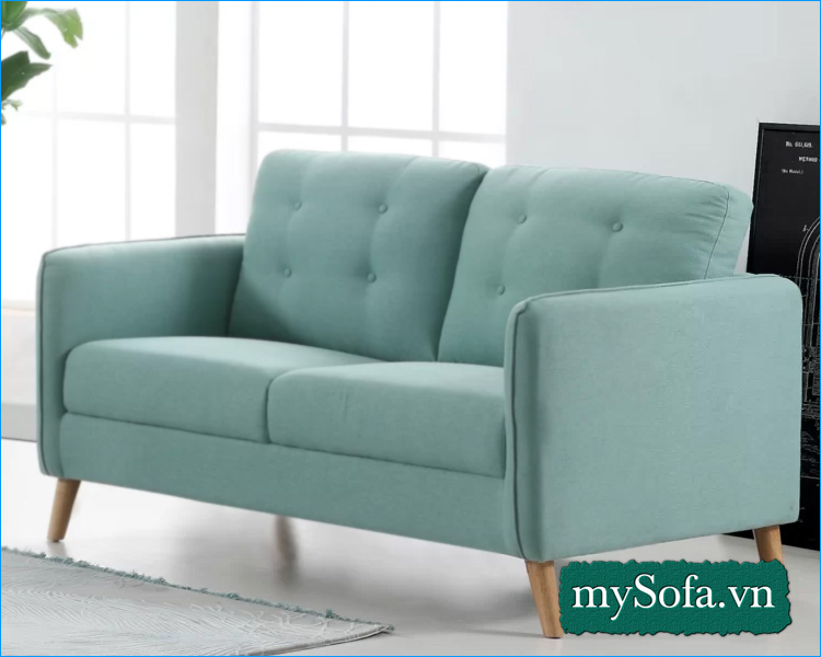 Sofa đẹp giá rẻ hợp kê phòng ngủ, thiết kế dạng ghế văng 2 chỗ ngồi