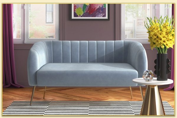Hình ảnh Bài trí sofa văng nỉ trong phòng khách Softop-1213