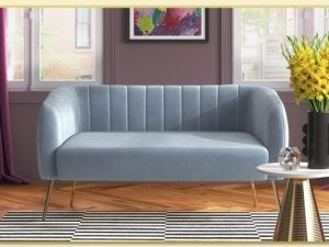 Hình ảnh Bài trí sofa văng nỉ trong phòng khách Softop-1213