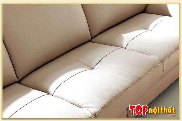 Hình ảnh Bề mặt ngồi mẫu ghế sofa văng da SofTop-0850
