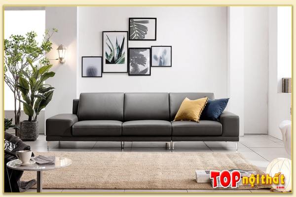 Hình ảnh Chụp chính diện mẫu ghế sofa văng SofTop-0871