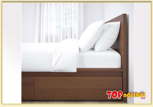 Hình ảnh Đầu giường ngủ đơn giản bằng gỗ MDF chắc chắn GNTop-0310