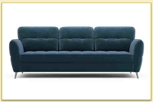 Hình ảnh Ghế sofa văng bọc nỉ đẹp 3 chỗ ngồi hiện đại Softop-1156