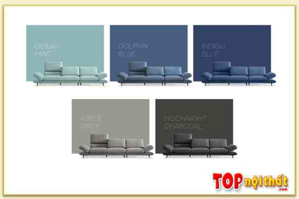 Hình ảnh Màu sắc ghế sofa văng nỉ 2 chỗ SofTop-0939