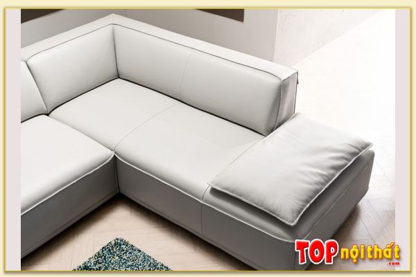 Hình ảnh Phần góc vuông mẫu sofa góc đẹp SofTop-0857