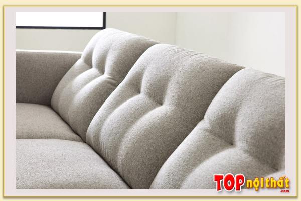 Hình ảnh Phần lưng ghế sofa văng nỉ hiện đại Softop-1036