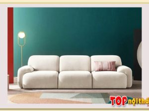 Hình ảnh Sofa phòng khách bọc nỉ văng 3 chỗ SofTop-0662
