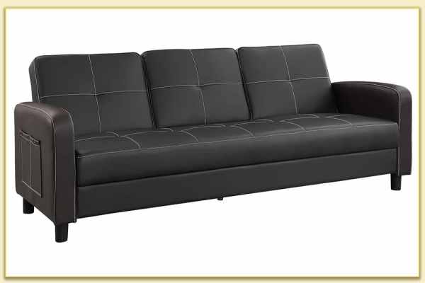 Hình ảnh Sofa văng nỉ đẹp thiết kế đơn giản Softop-1193