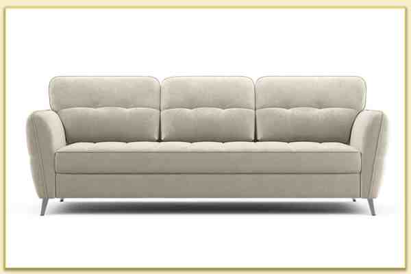 Hình ảnh Sofa văng nỉ màu kem hiện đại Softop-1156