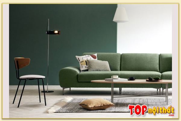 Hình ảnh Tay ghế mẫu sofa văng đẹp chụp chính diện Softop-1047