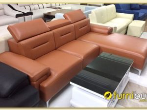 Hình ảnh Mẫu sofa da đẹp hiện đại thiết kế kiểu góc chữ L đẹp SofTop-0222