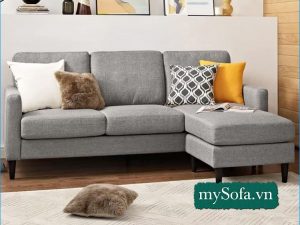 Sofa nỉ đẹp dạng góc giá rẻ MyS-18675
