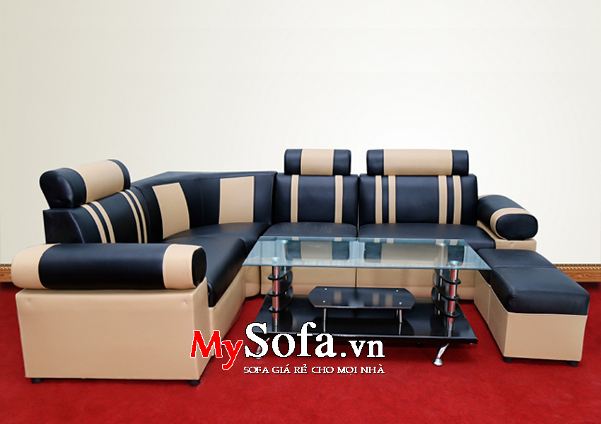 Mẫu Ghế Sofa Da Giá Rẻ, Đẹp Amia Sfd026 | Nội Thất Nghệ An