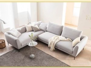 Hình ảnh Bài trí sofa góc vuông phòng khách Softop-1117