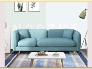 Hình ảnh Chụp chính diện mẫu ghế sofa văng bọc vải nỉ Softop-1669