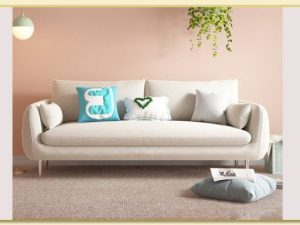 Hình ảnh Sofa văng bọc vải nỉ thiết kế hiện đại Softop-1603