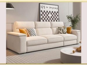 Hình ảnh Sofa văng nỉ cỡ lớn kê phòng khách đẹp Softop-1610
