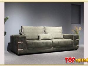 Hình ảnh Ghế sofa văng vải phòng khách đẹp 2 chỗ SofTop-0672