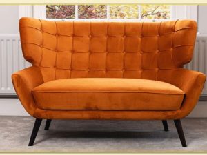 Hình ảnh Mẫu ghế sofa văng bọc nỉ kiểu dáng mới Softop-1235